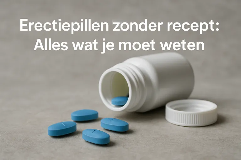 Erectiepillen zonder recept: Alles wat je moet weten