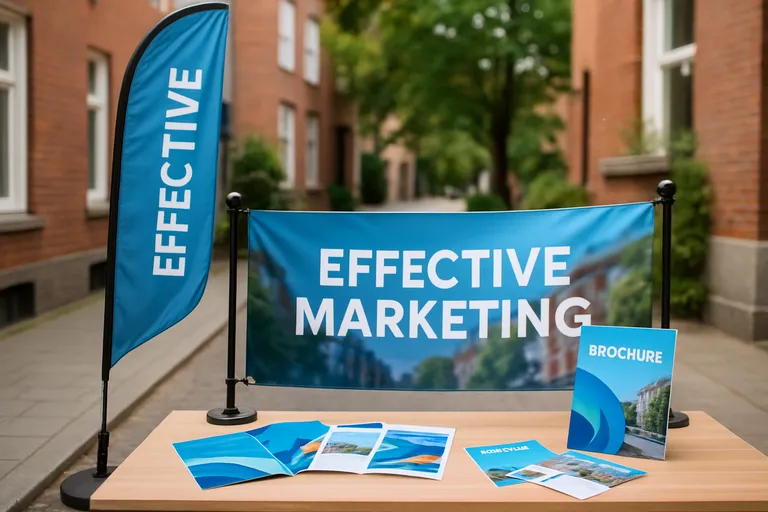 Promotiedrukwerk en vlaggen: alles wat je moet weten voor effectieve marketing